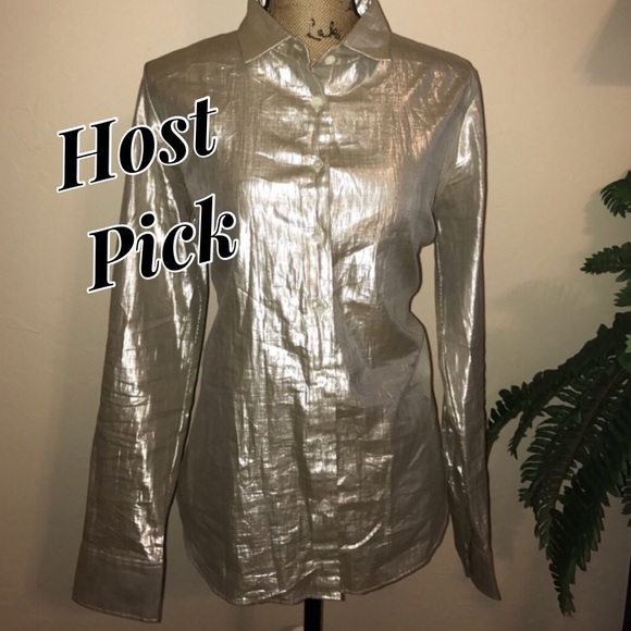 J. Crew Tops - J. Crew Shiny Top